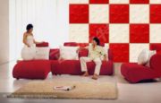 百斯特3D魔块彩雕背景墙嵊州总代理