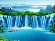 自粘环保防水耐磨壁纸无缝丝绸布壁画背景墙