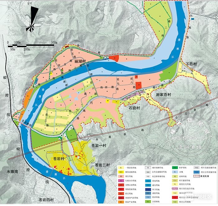 越剧小镇规划公示,公园停车场配套齐全!原住民转身变土豪